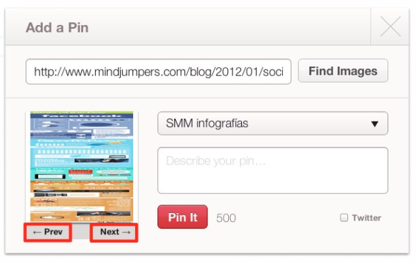 pinterest derechos de autor