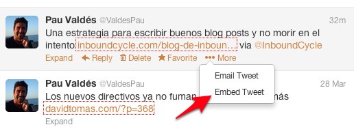 incrustar twitter 2