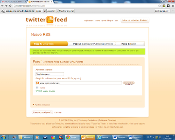 Aprende a usar Twitterfeed y diversifica al máximo tus contenidos