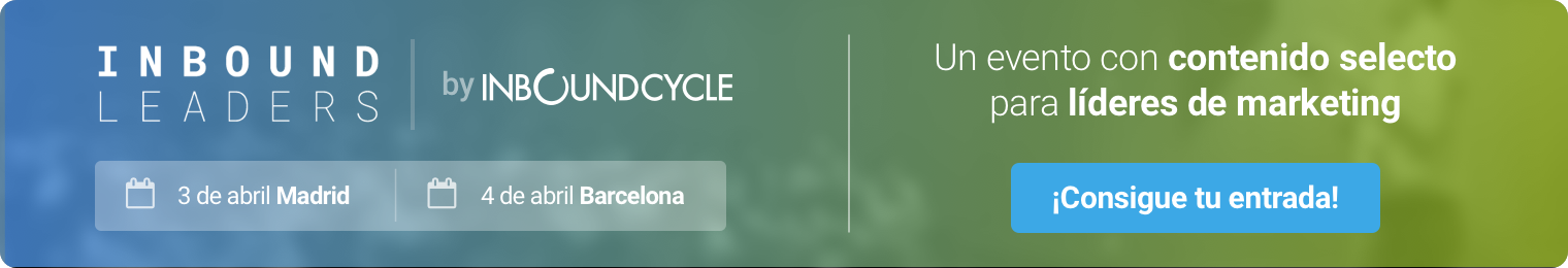 ¡Consigue tu entrada para Inbound Leaders 2019!