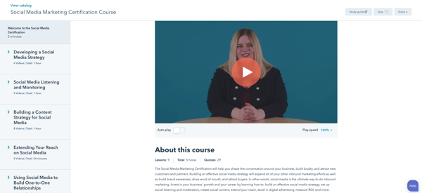 11. Certificación Social Media Marketing de HubSpot Academy