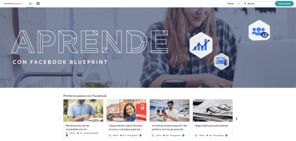 14. Cursos de Facebook Blueprint