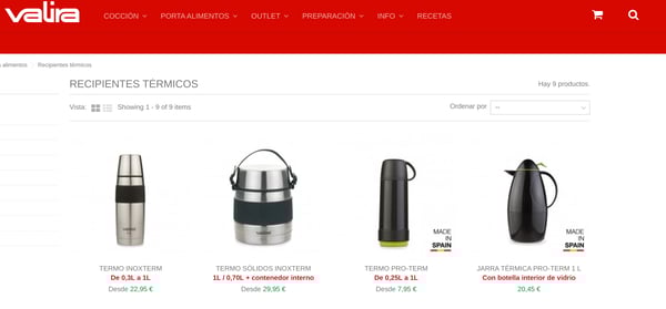 Valira ecommerce propia