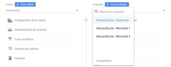 configurar google analytics para multisites 10