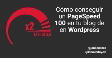 Cómo conseguir un PageSpeed 100 en tu blog de Wordpress