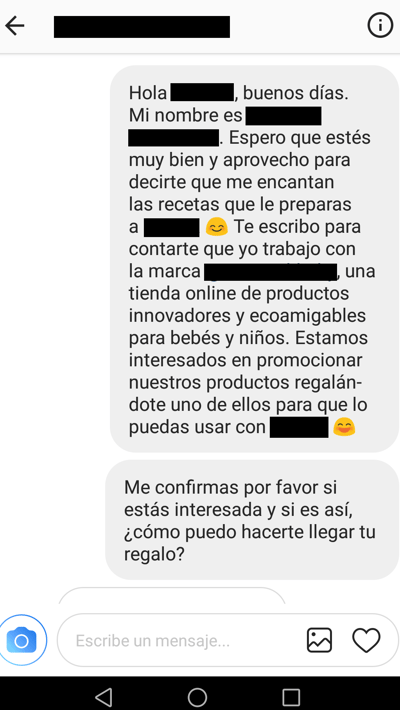 conversacion micro influencer instagram