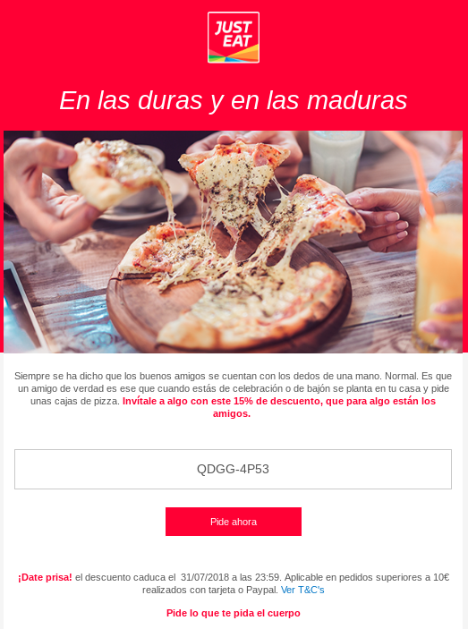 sindrome MOFO email just eat