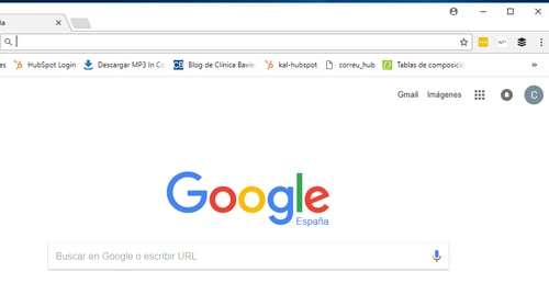 icono extension chrome barra