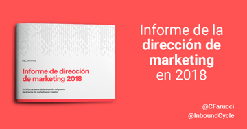 Expertos en marketing: Informe de la dirección de marketing en 2018