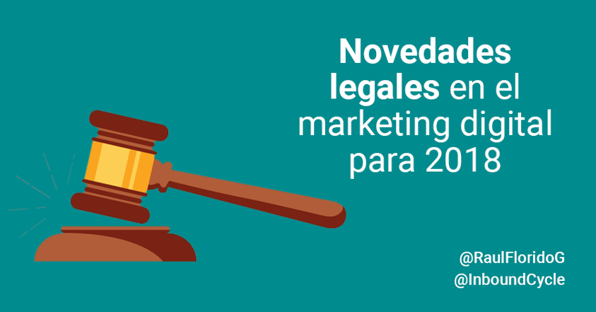 novedades legales marketing online para 2018