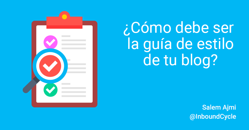 como debe ser guia estilo blog