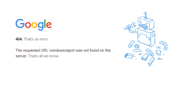 error 404 enlaces rotos