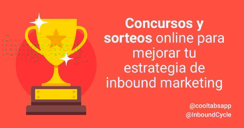 estrategia de concursos y sorteos online