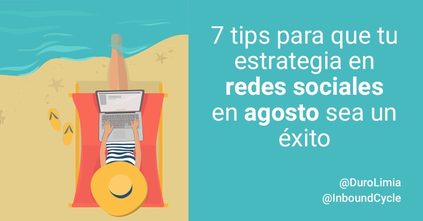 estrategia redes sociales en vacaciones