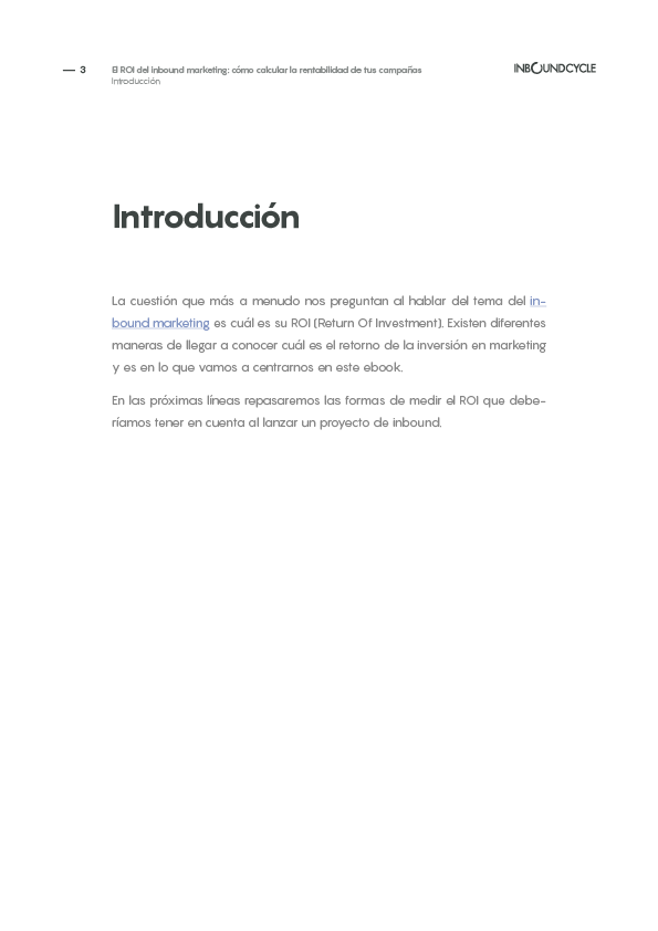 P3 - El ROI del inbound marketing