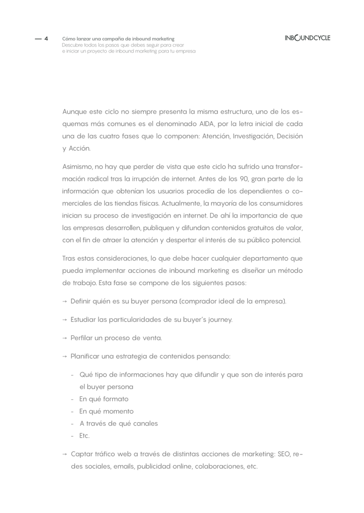 P4 - Cómo lanzar una campaña de inbound marketing