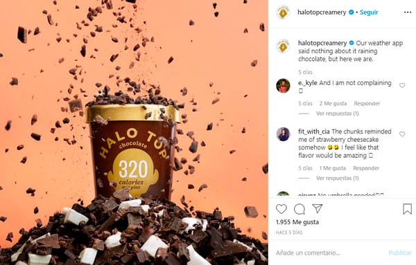 Estrategia de Marketing visual-Halo Pop Instagram