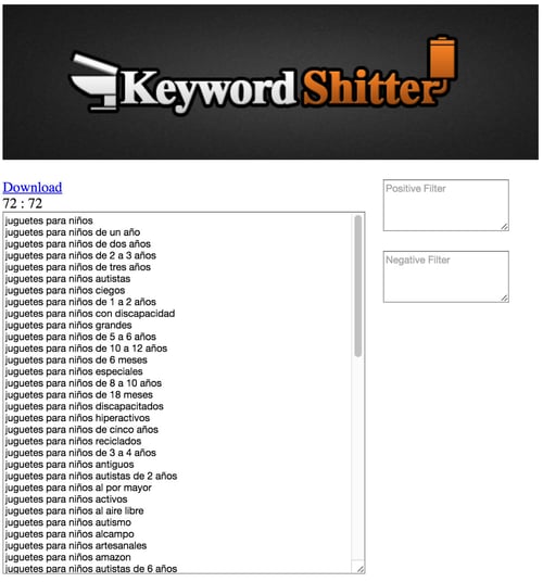 keyword-shitter-lsi