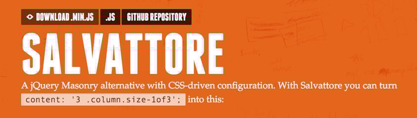 plugin salvattore para crear un layout como pinterest