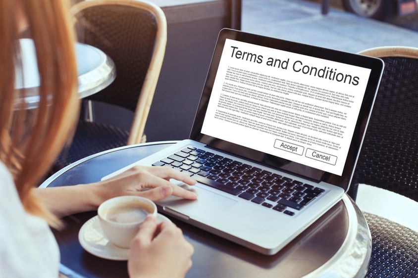 condiciones legales pagina web