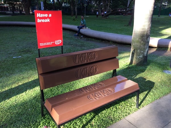 street marketing bis kit kat