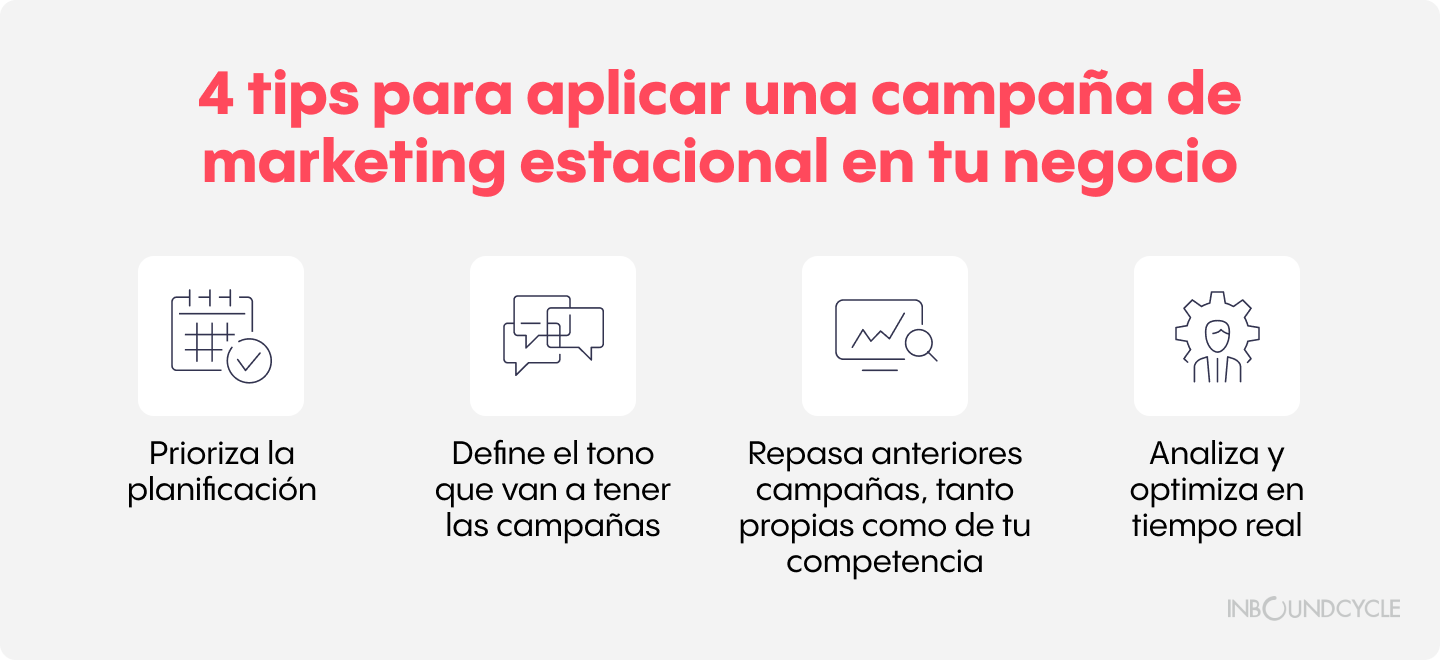 4 tips para aplicar una campaña de marketing estacional en tu negocio