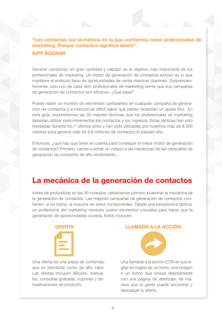 P4 - Los 30 mejores consejos, trucos e ideas para generar leads