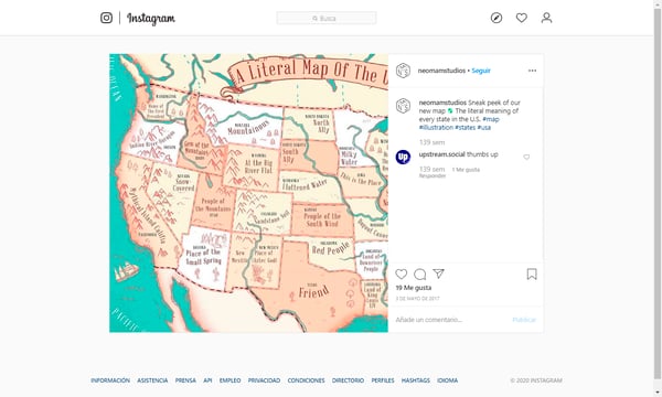 Estrategia de Marketing visual - Neoman-Studios-Instagram