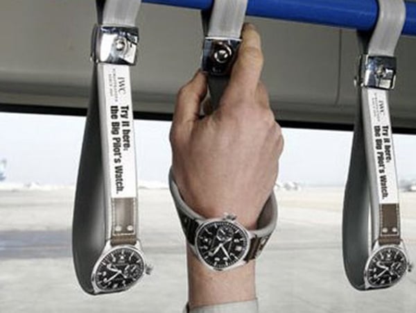 street marketing Relojes IWC