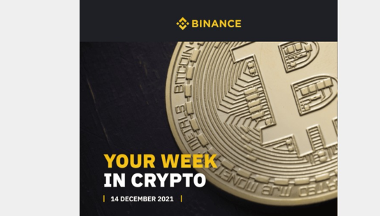 Binance - Cabecera