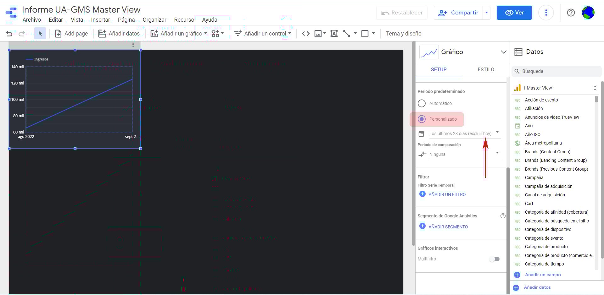 Cambiar_Periodo_Este Año_Google Data Studio
