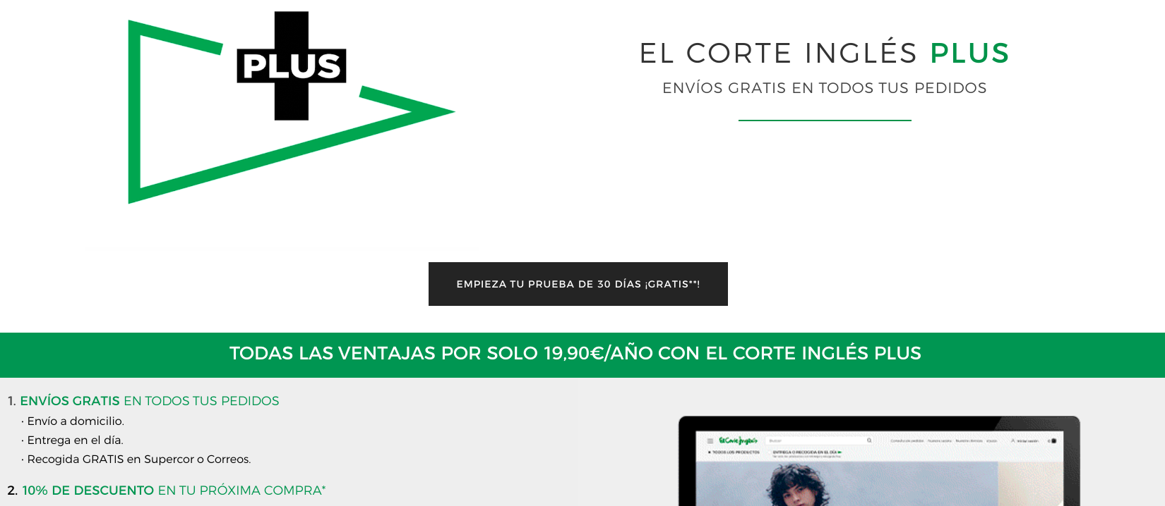 El corte inglés fidelización