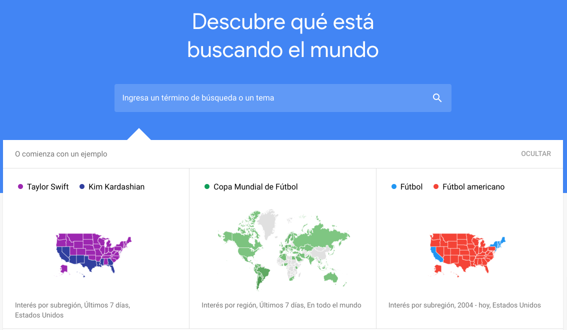 Google Trends - Análisis - SEO