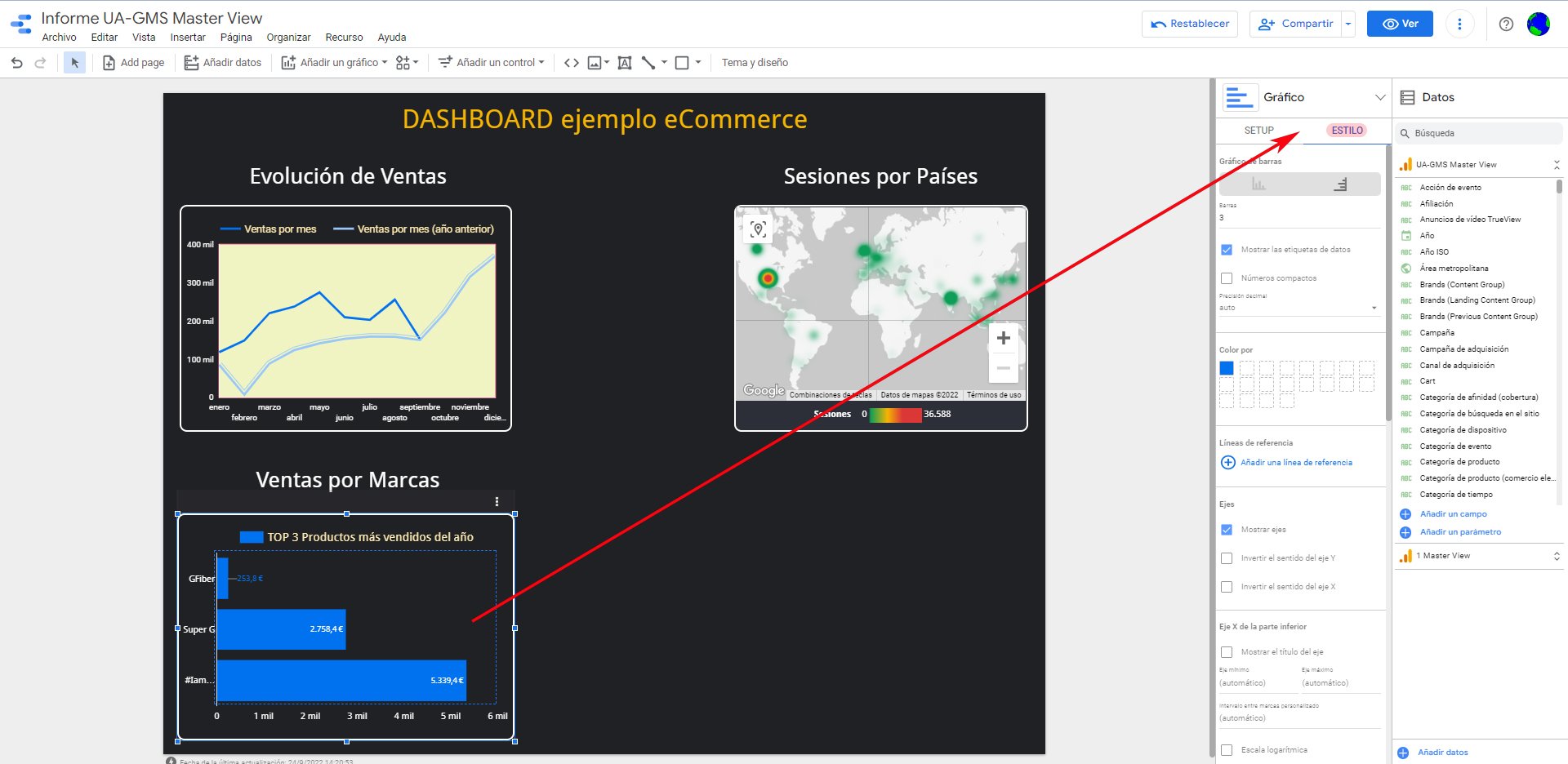 Gráfico 3 personalizado_ESTILO_Google Data Studio