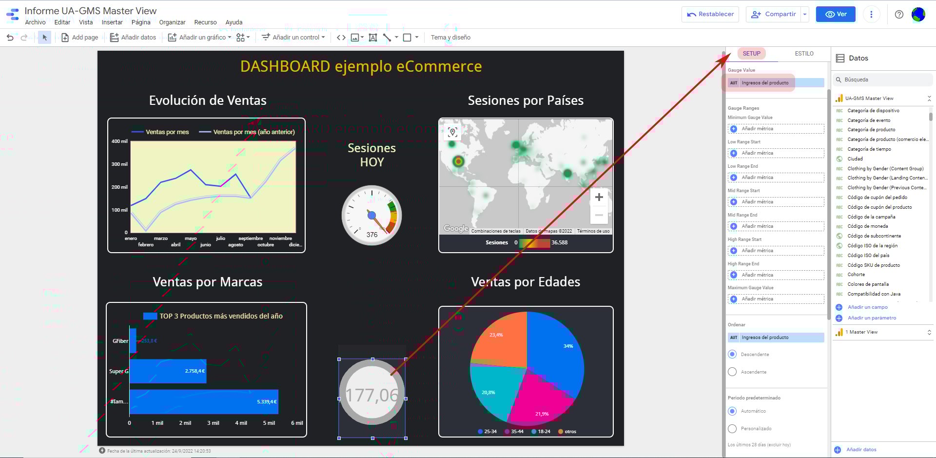 Gráfico 6_SETUP_predefinido_Google Data Studio
