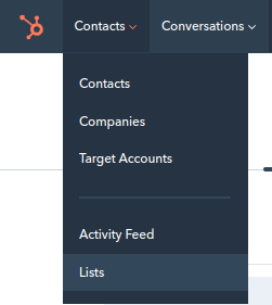 HubSpot lists how to create