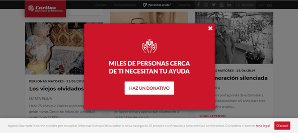 Marketing para ONG - Caritas