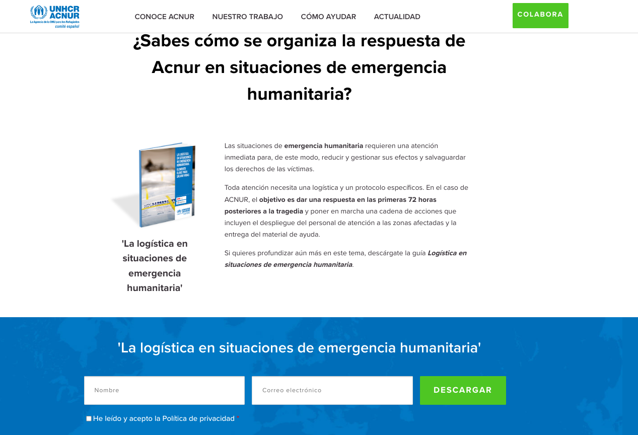 Marketing para ONG - guias acnur