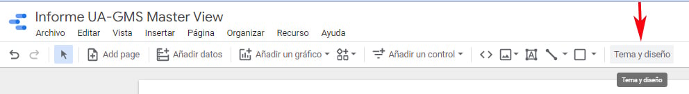 Menú Edición_Tema y Diseño