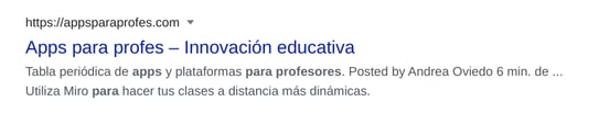 Resultado Google