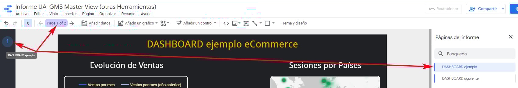 Resumen Visualización Página 1