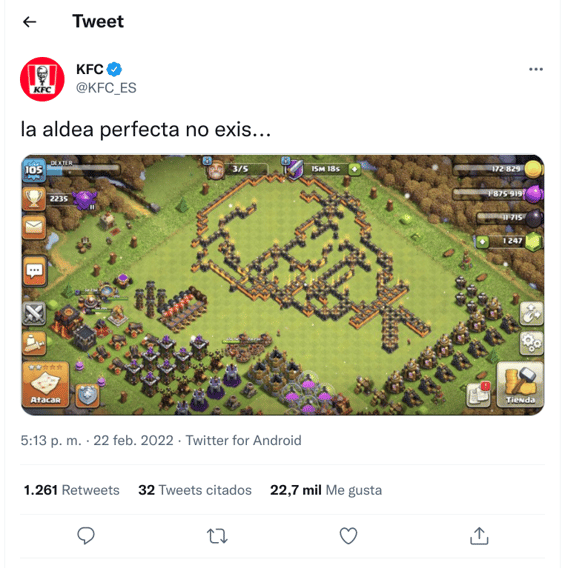 Tweet KFC 1