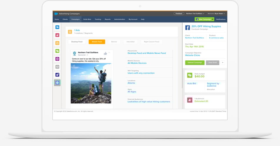 advertising studio marketing cloud