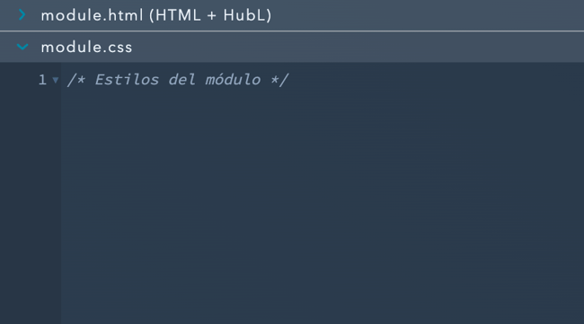 bloque estilos