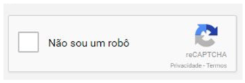 captcha - não sou um robo