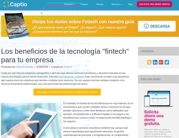 captio inbound marketing