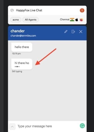 chat html adelantarte al visitante