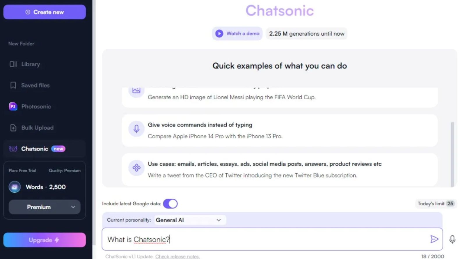 chatsonic alternativas a chatgpt