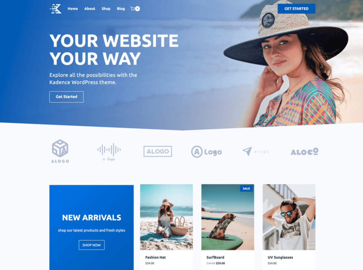 cms theme wordpress