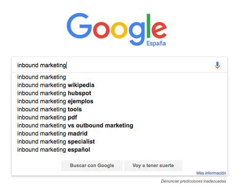 como buscar palabras clave gratis google suggest
